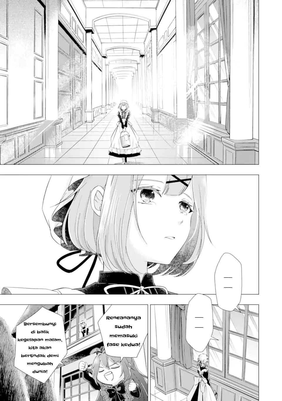 Kareinaru Akujo ni Naritai wa!: Aisare Tensei Shoujo wa, Tanoshii Nidome no Jinsei o Okurimasu Chapter 4 - Page 53
