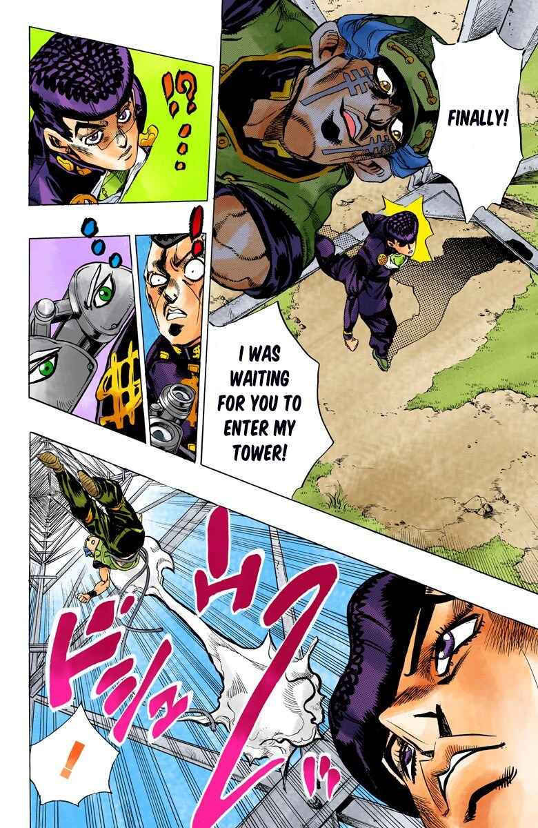 JoJo no Kimyou na Bouken: Part 4 - Diamond wa Kudakenai Color-ban Chapter 134 - Page 15