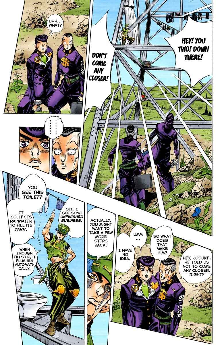JoJo no Kimyou na Bouken: Part 4 - Diamond wa Kudakenai Color-ban Chapter 134 - Page 5