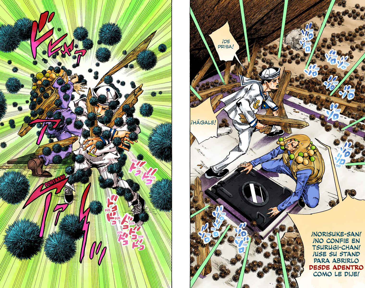 JoJo no Kimyou na Bouken: Part 8 - JoJolion Color-ban Chapter 29 - Page 8