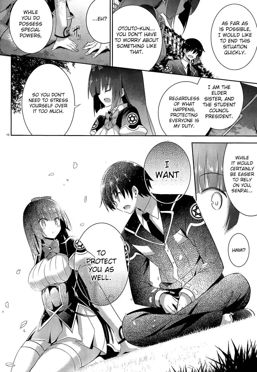 Magika no Kenshi to Shoukan Maou Chapter 46 - Page 13