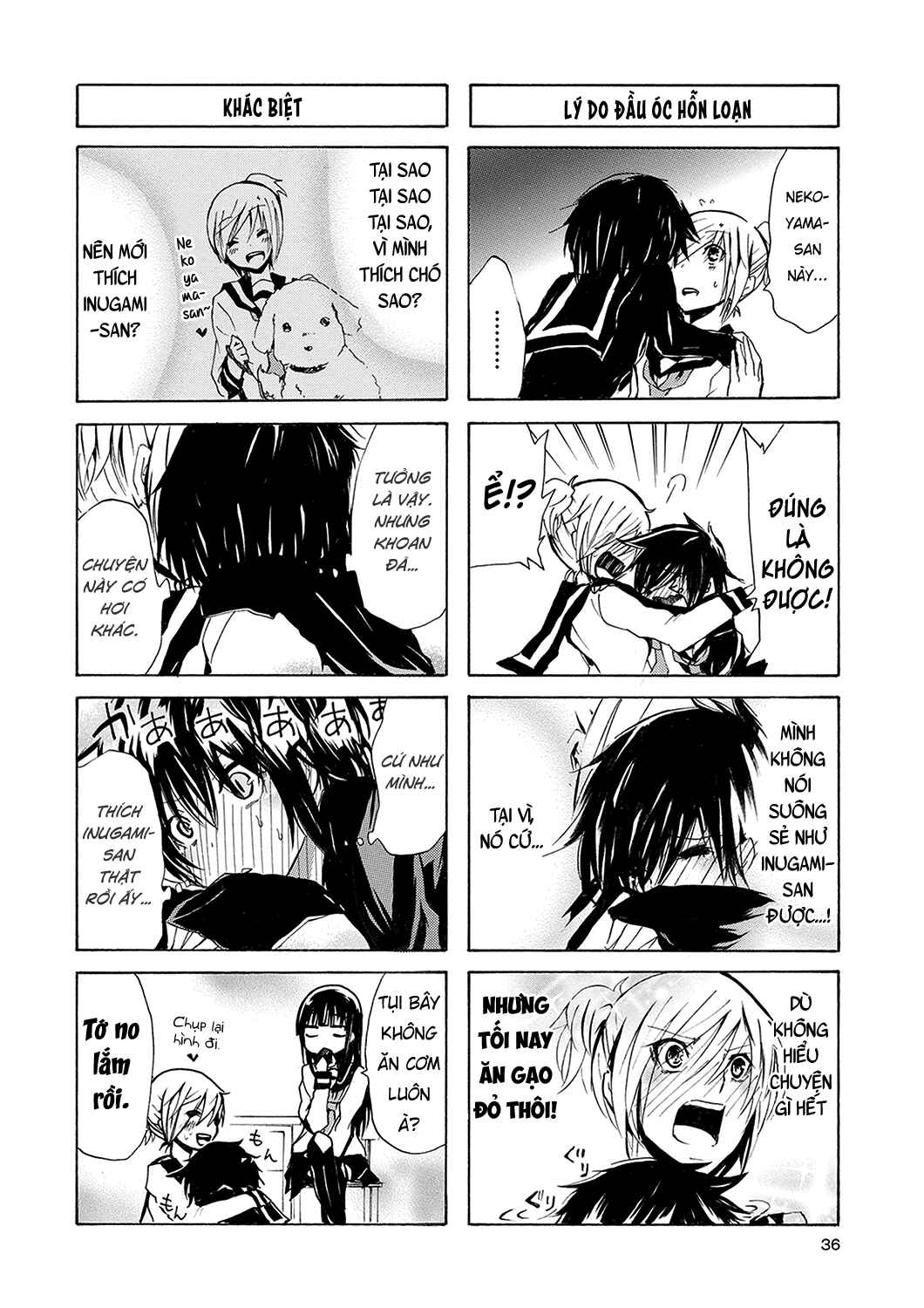 Inugami-san to Nekoyama-san Chapter 3 - Page 9