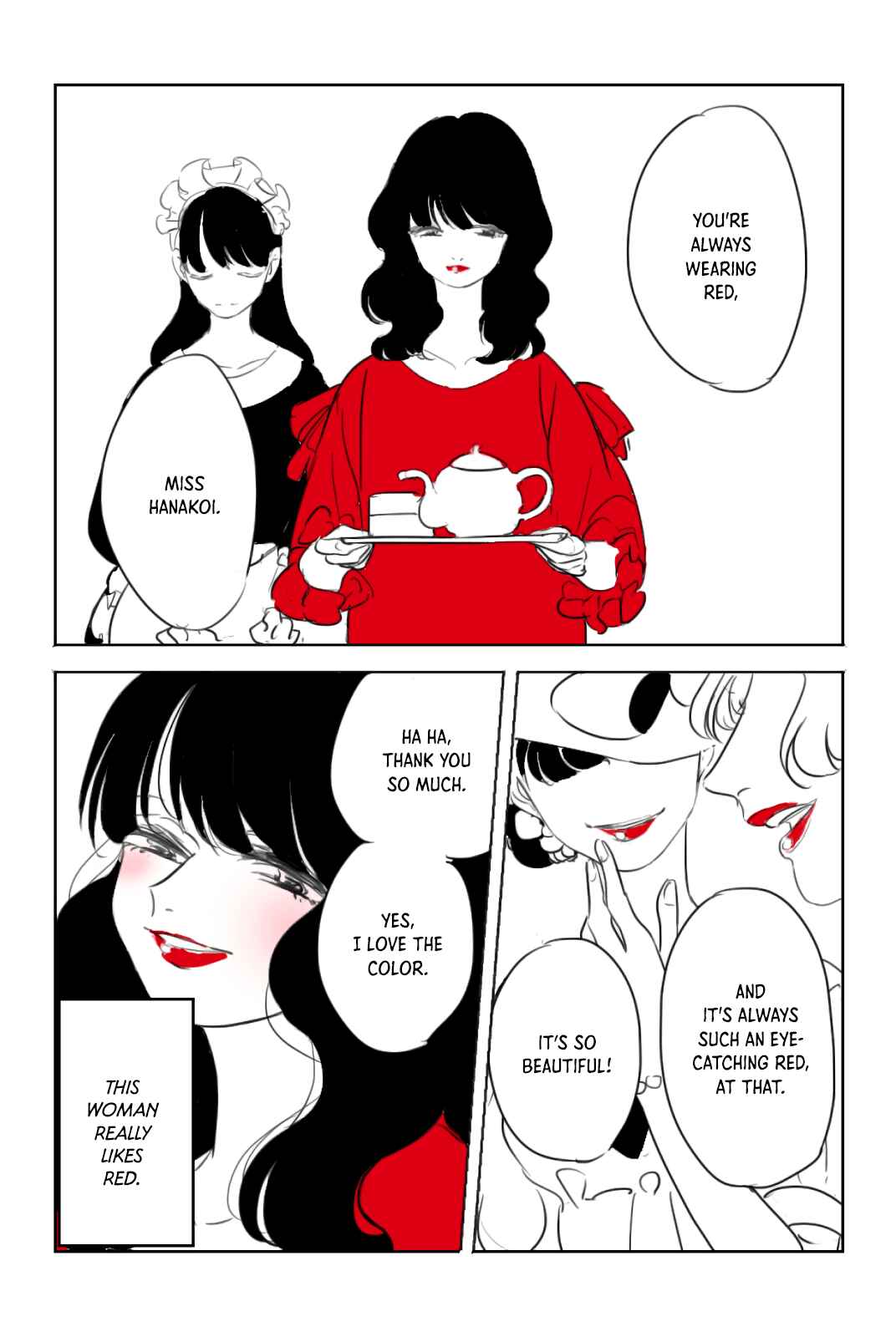 Because you are a Red Rose Chapter Oneshot - Page 1
