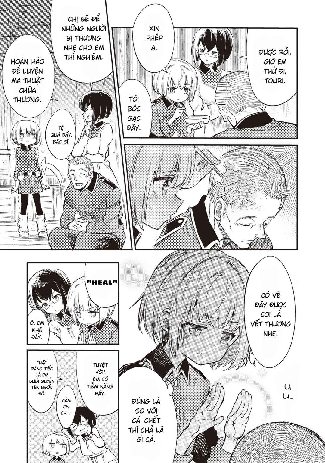 TS Eiseihei-san no Senjou Nikki Chapter 1 - Page 28