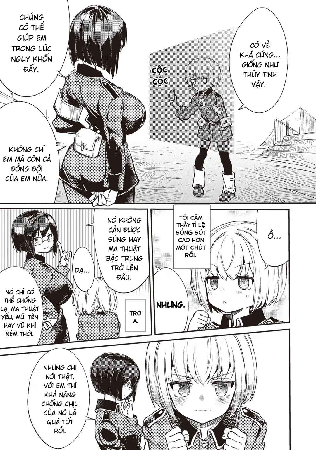 TS Eiseihei-san no Senjou Nikki Chapter 1 - Page 30