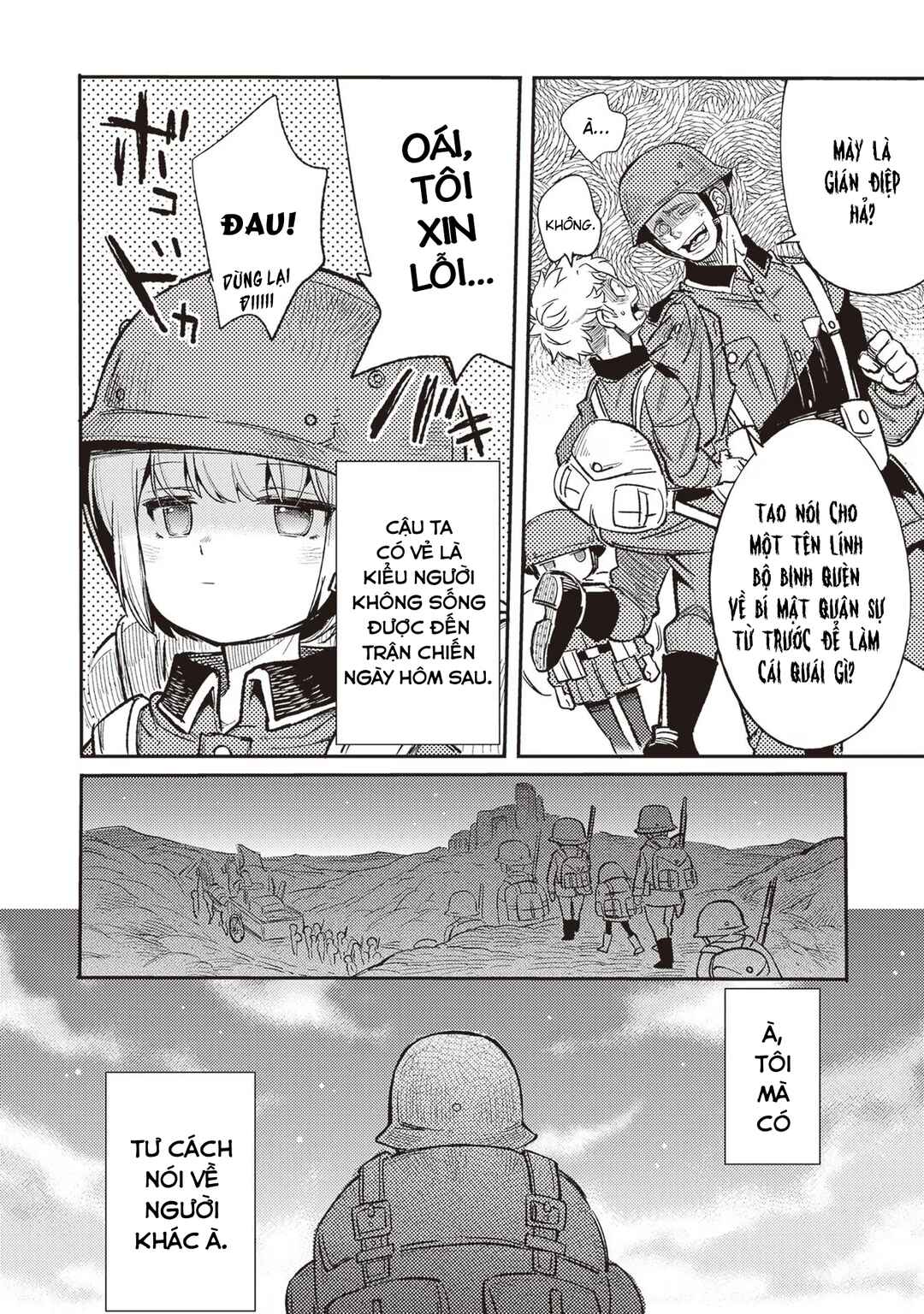 TS Eiseihei-san no Senjou Nikki Chapter 1 - Page 35