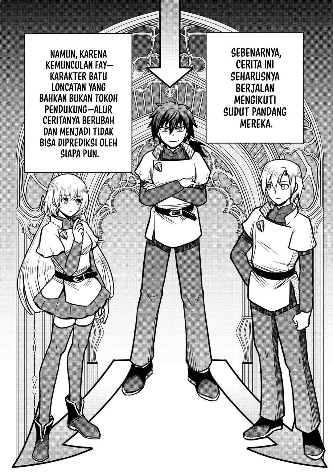 Jibun no koto o shujinkouda to shinjite yamanai fumidai ga, shujinkou o fumidai da to kanchigai shite, yuushou shite shimau o-hanashi desu Chapter 3 - Page 21