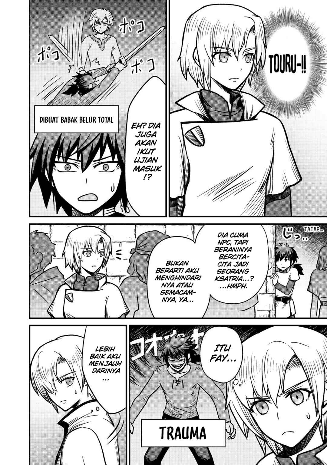 Jibun no koto o shujinkouda to shinjite yamanai fumidai ga, shujinkou o fumidai da to kanchigai shite, yuushou shite shimau o-hanashi desu Chapter 3 - Page 7