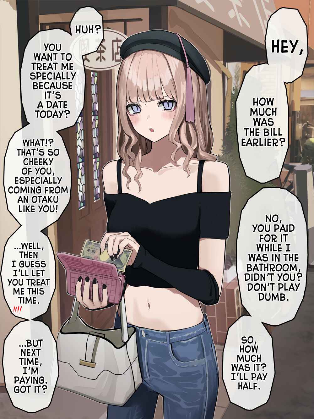 Jojoni Deremi ga Mashiteku Tsundere Gyaru Chapter 5 - Page 1
