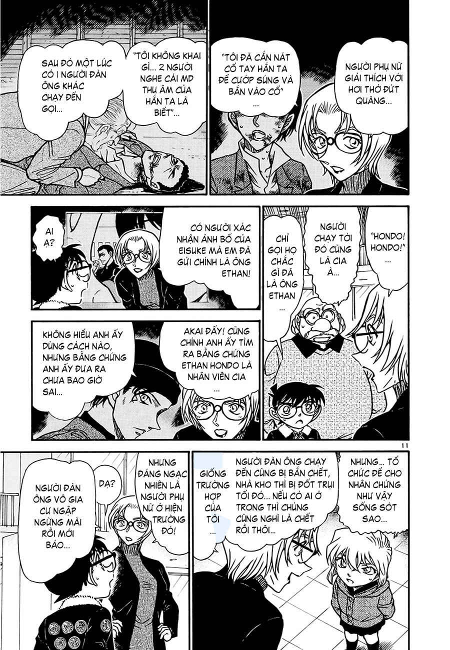 Meitantei Conan vs. Kuro-zukume no Otokotachi Chapter 10 - Page 10
