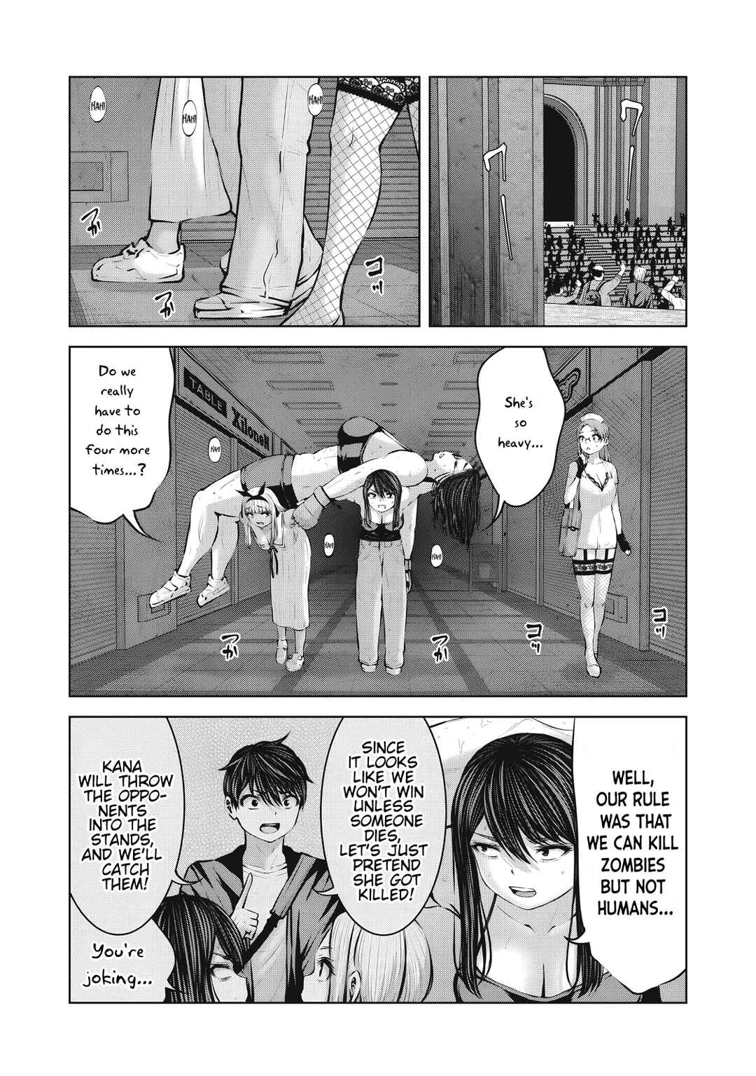 Zombie Sekai de Harem wo Tsukurou! Chapter 20.1 - Page 14