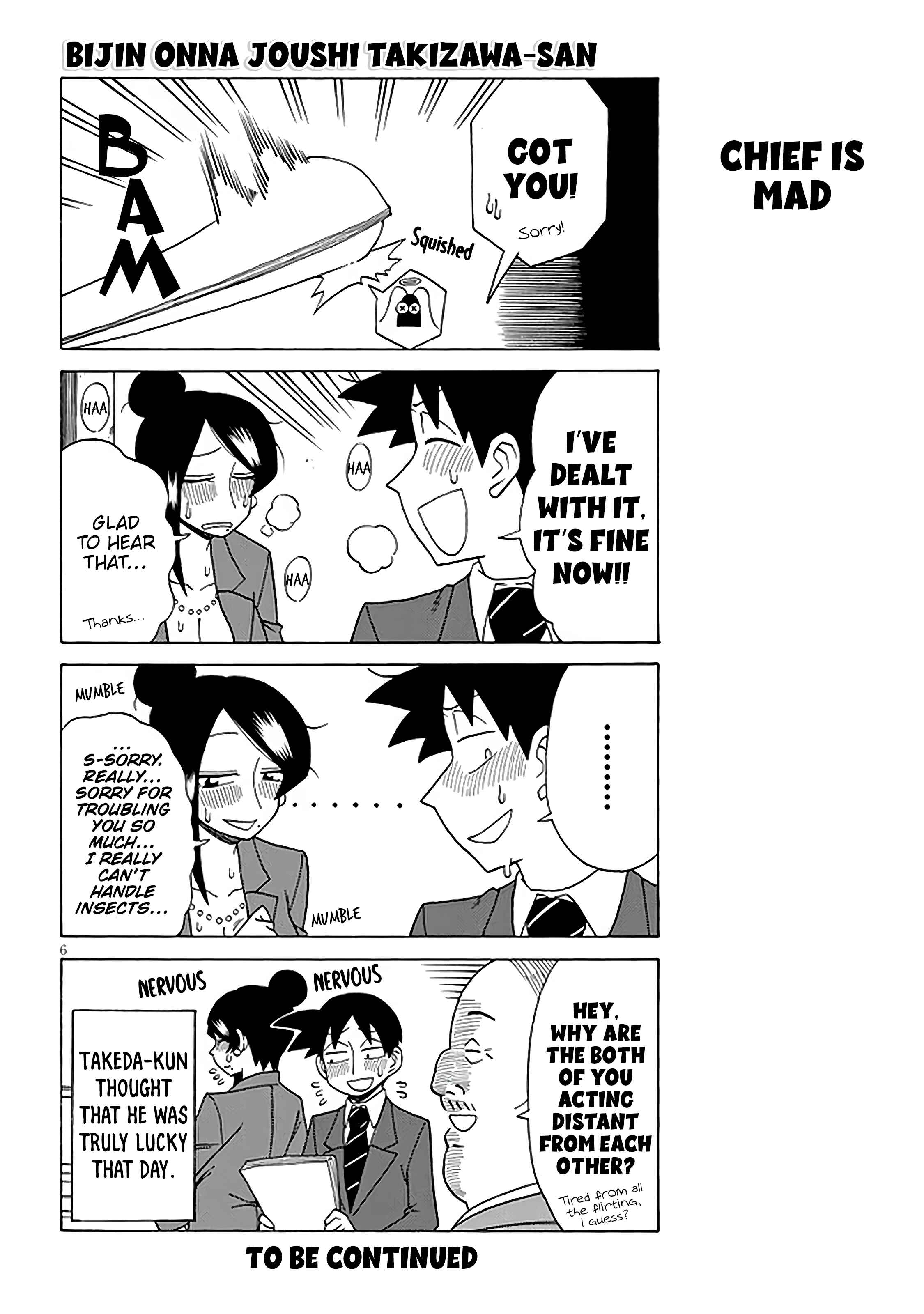 Bijin Onna Joushi Takizawa-san Chapter 125 - Page 6