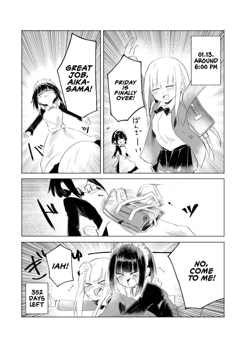 1-Nen Inai ni Ojousama o Kouryaku Suru Maid no Ohanashi Chapter 13 - Page 1