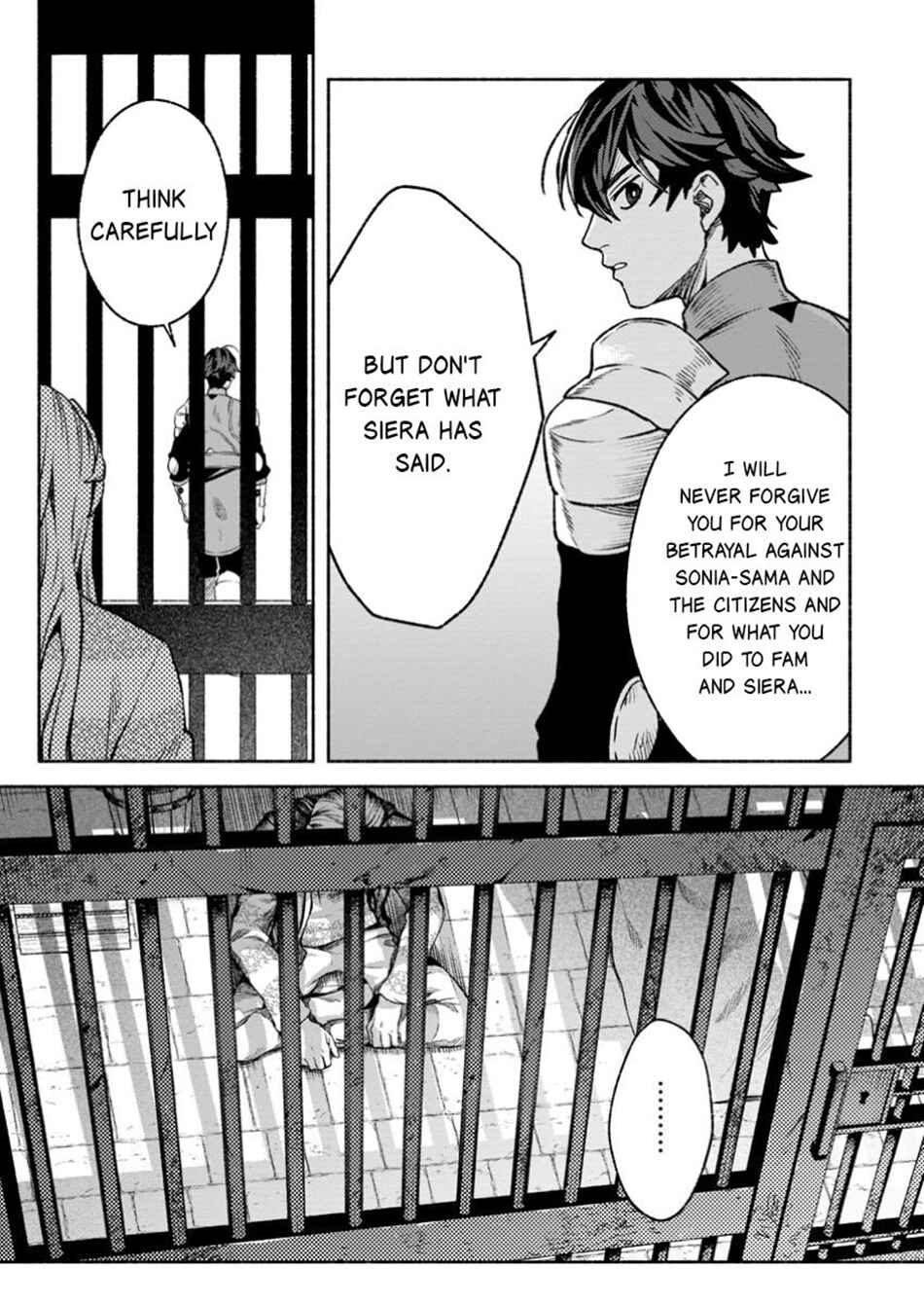 Sono Monban, Saikyou ni Tsuki: Tsuihou Sareta Bougyoryoku 9999 no Senshi, Outo no Monban to shite Musou Suru Chapter 35 - Page 26