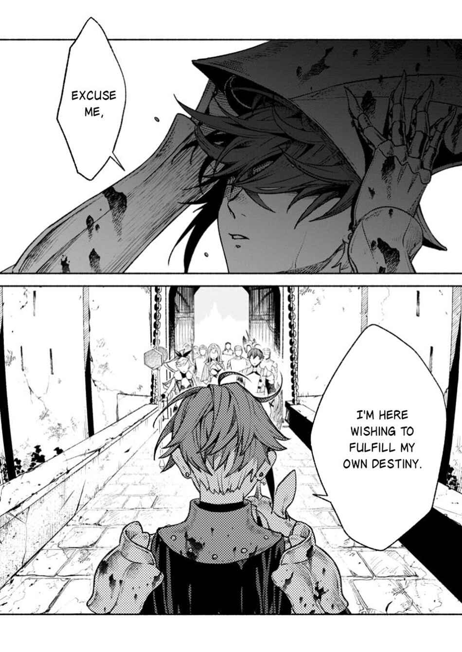 Sono Monban, Saikyou ni Tsuki: Tsuihou Sareta Bougyoryoku 9999 no Senshi, Outo no Monban to shite Musou Suru Chapter 35 - Page 30