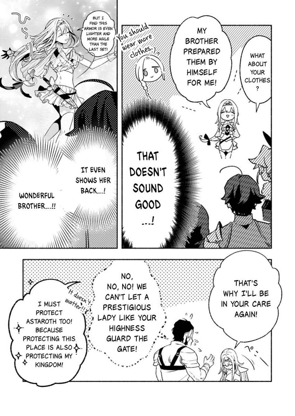Sono Monban, Saikyou ni Tsuki: Tsuihou Sareta Bougyoryoku 9999 no Senshi, Outo no Monban to shite Musou Suru Chapter 35 - Page 8