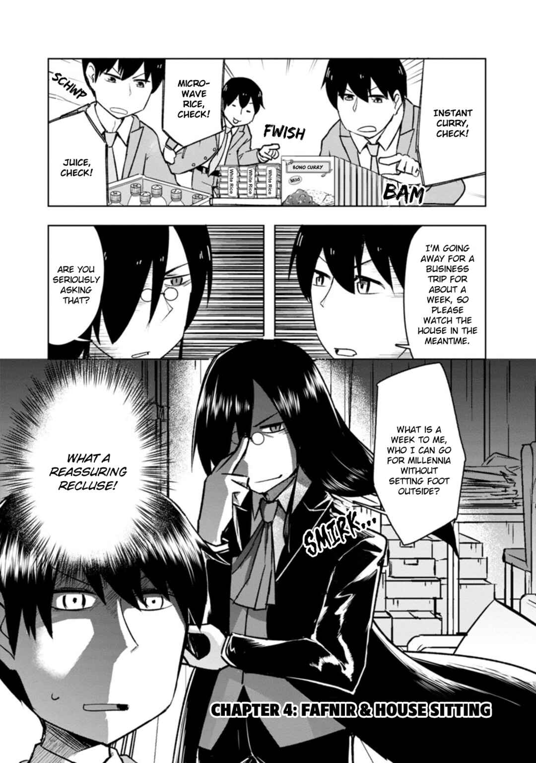 Kobayashi-san Chi no Maid Dragon: Okomorigurashi no Fafnir Chapter 4 - Page 1