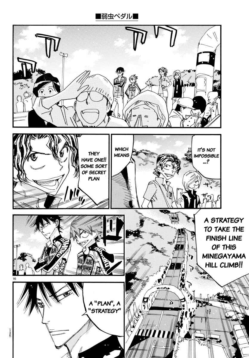 Yowamushi Pedal Chapter 629 - Page 16