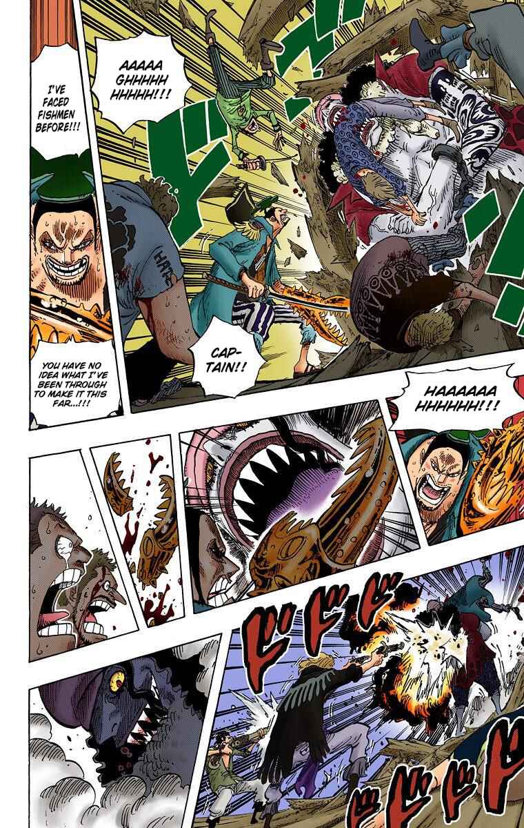 One Piece (Official Colored) Chapter 611 - Page 14