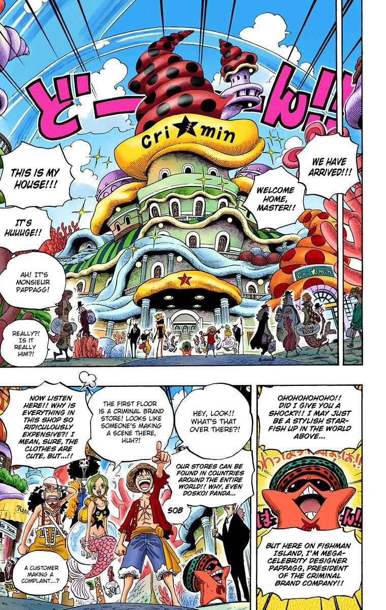 One Piece (Official Colored) Chapter 611 - Page 7