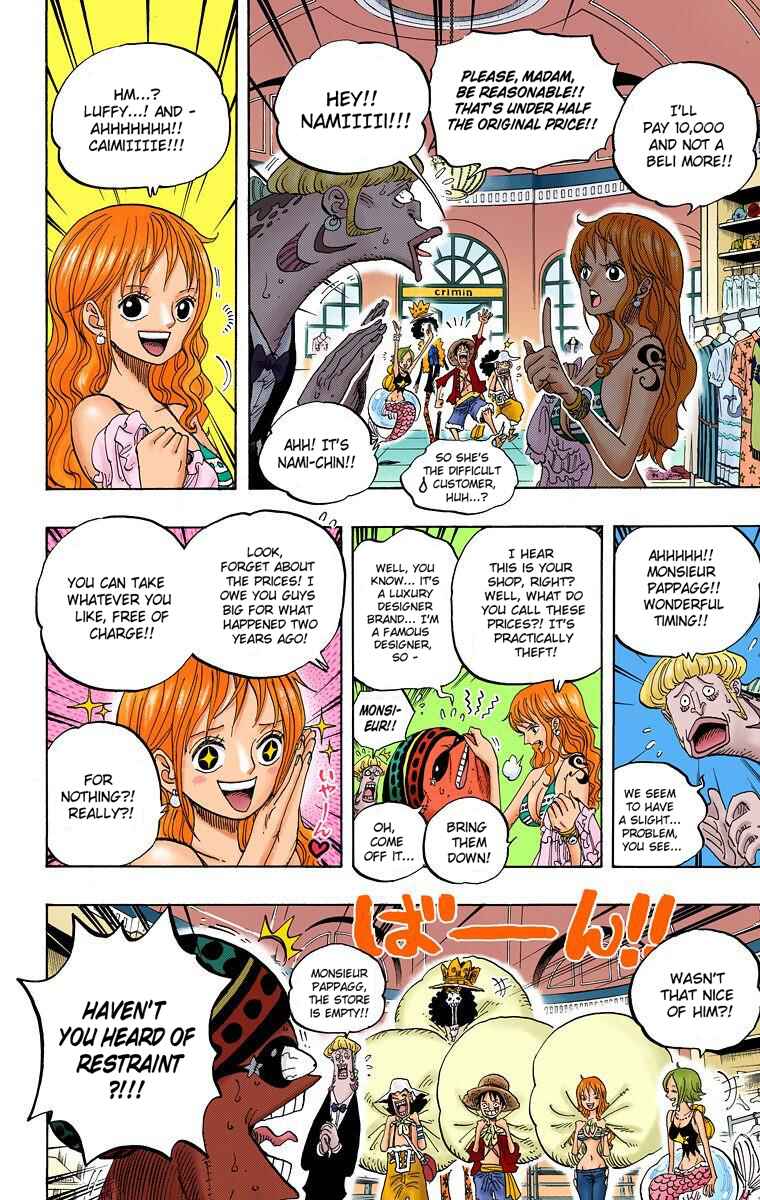 One Piece (Official Colored) Chapter 611 - Page 8