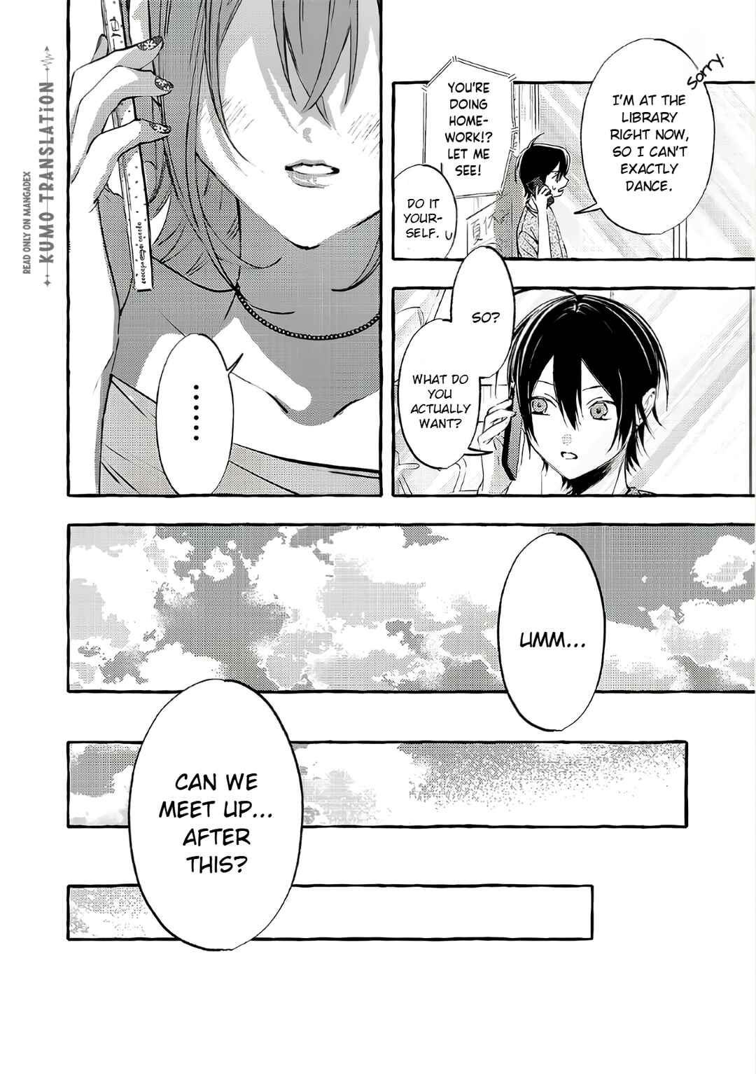 Gakuen no Madonna no Watanabe san ga, Naze ka Maishu Yotei wo Kitekuru Chapter 8.2 - Page 10