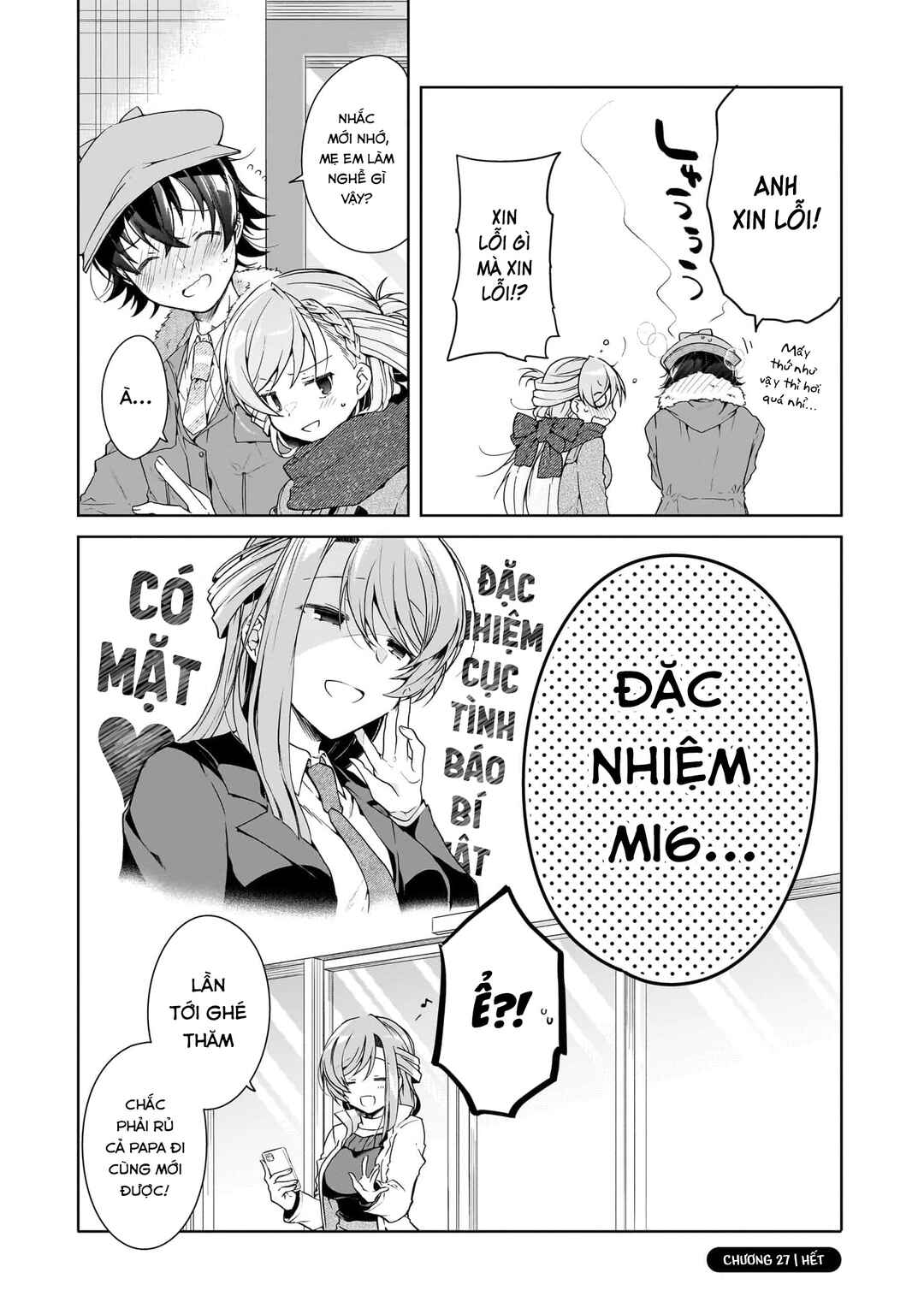 Isshiki-san wa Koi wo Shiritai. Chapter 27 - Page 36