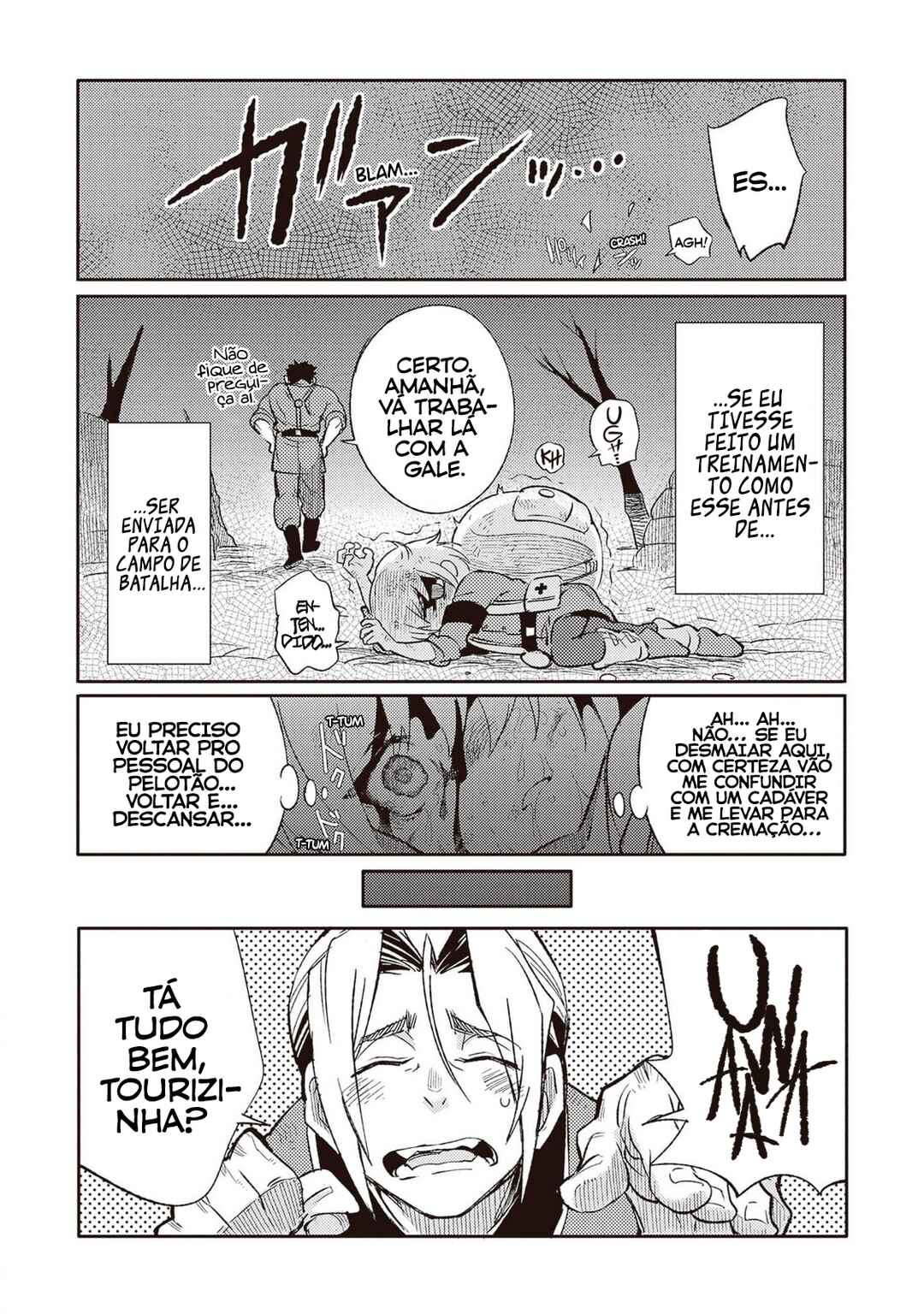 TS Eiseihei-san no Senjou Nikki Chapter 8 - Page 14