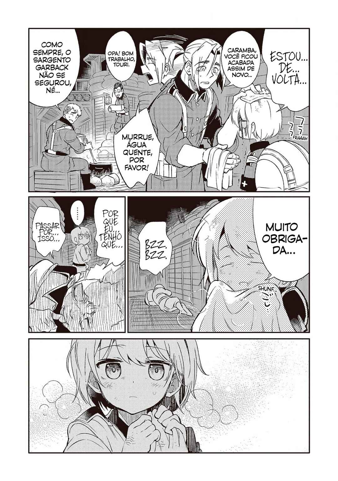 TS Eiseihei-san no Senjou Nikki Chapter 8 - Page 15