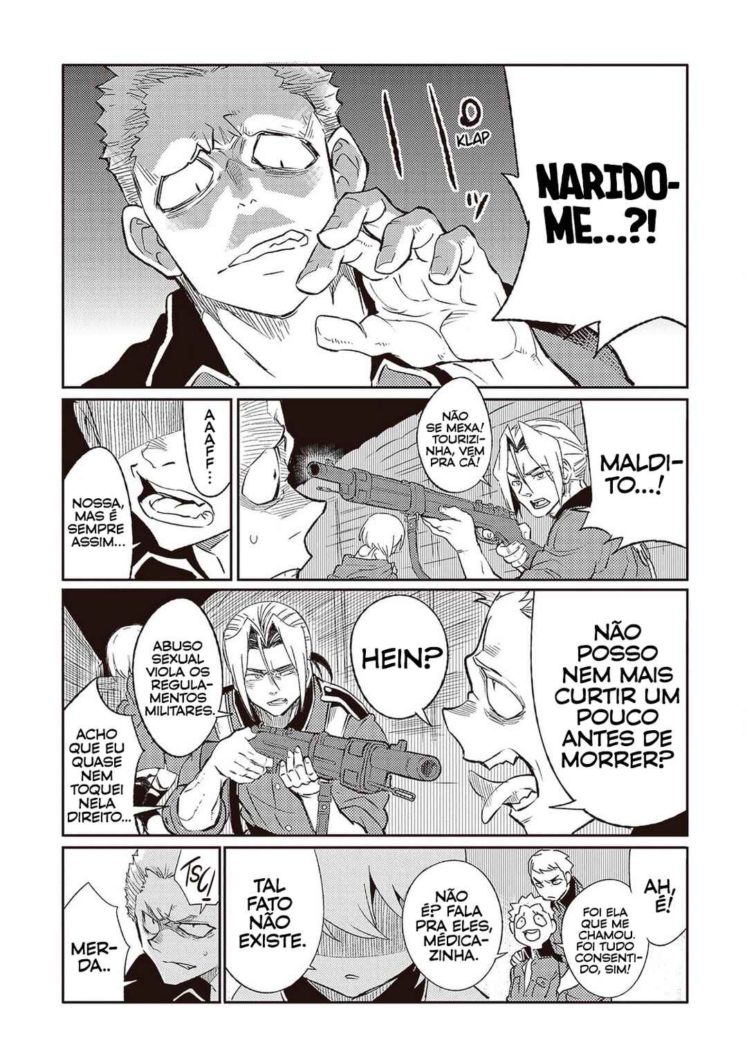 TS Eiseihei-san no Senjou Nikki Chapter 8 - Page 27