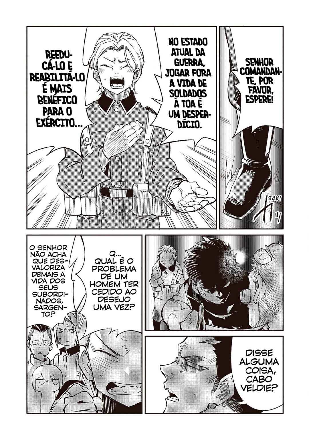 TS Eiseihei-san no Senjou Nikki Chapter 8 - Page 32
