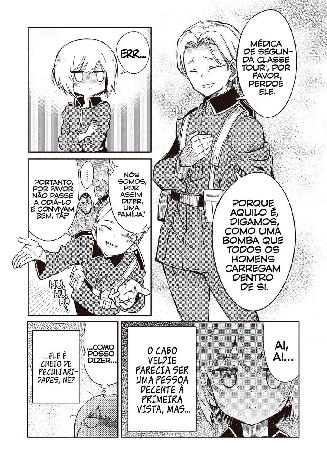TS Eiseihei-san no Senjou Nikki Chapter 8 - Page 36