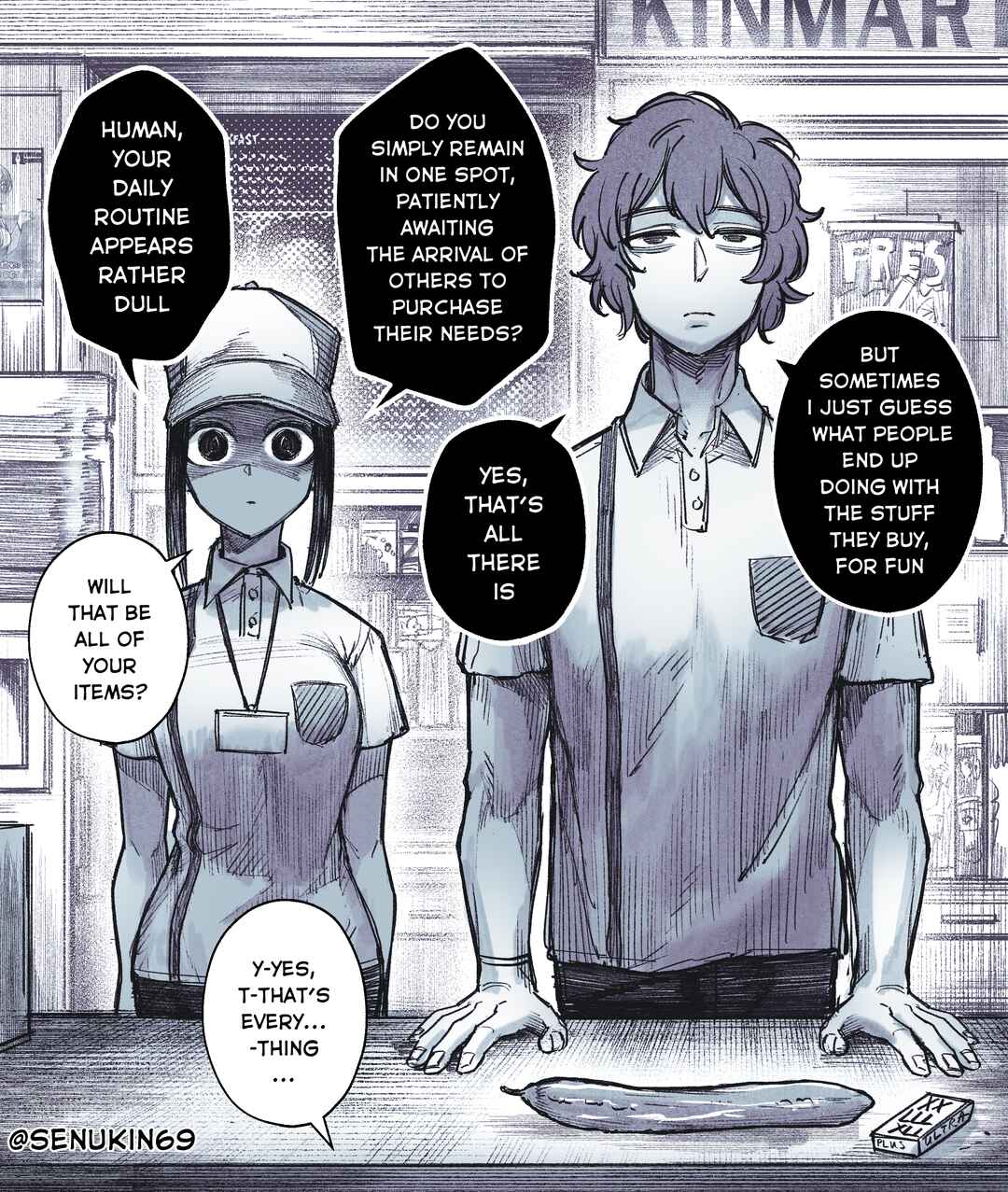My Co-worker Is an Eldritch X! Chapter 1 - Page 1