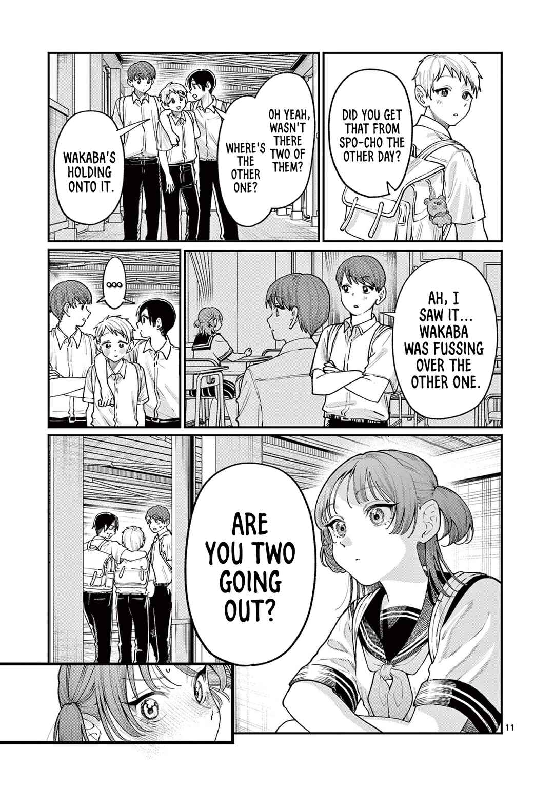 Wakaba-san Chi no Aoi Koi Chapter 25 - Page 11