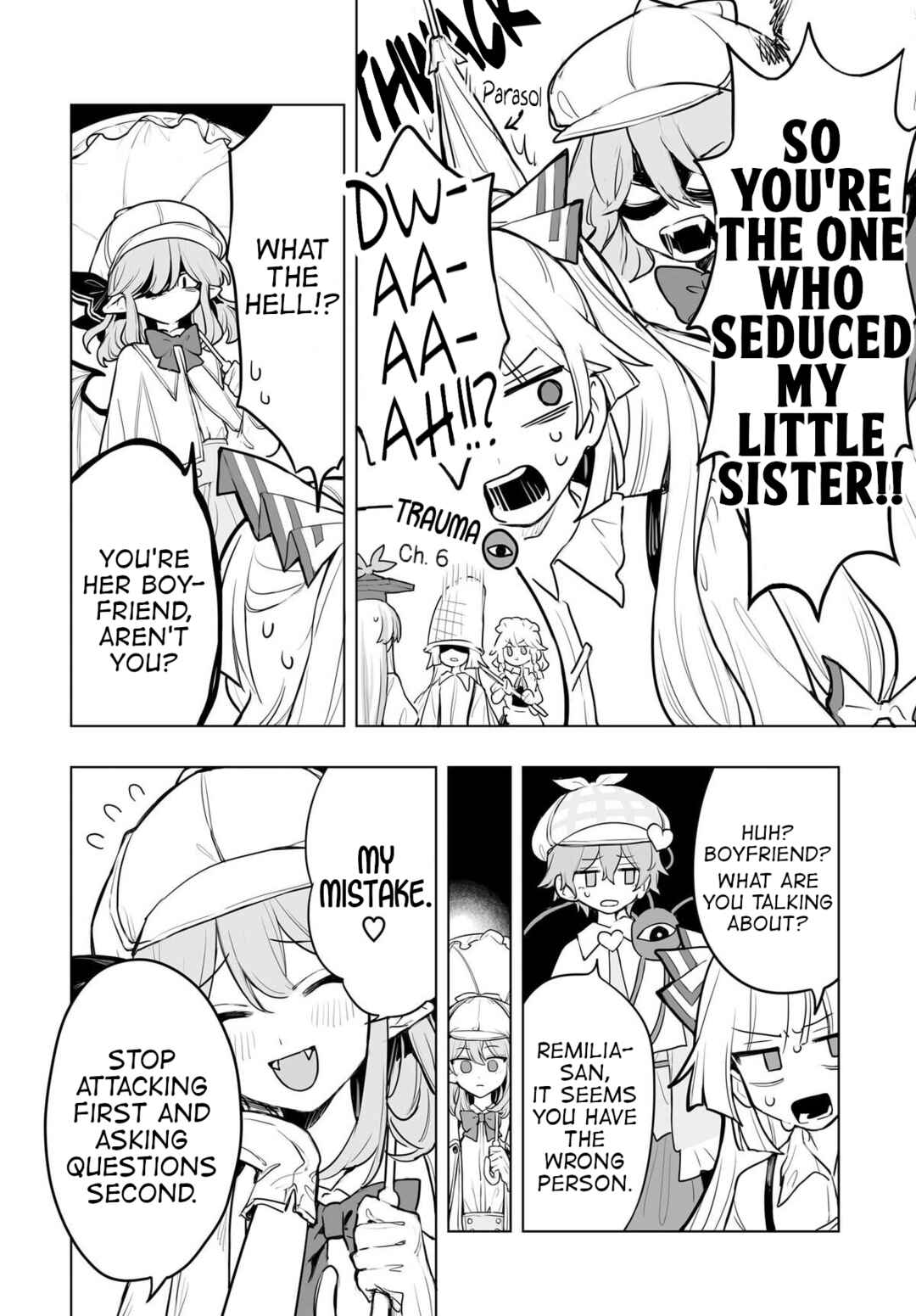 Touhou Project Niji Sousaku Series - Koumakan no Onnatachi Chapter 16 - Page 8