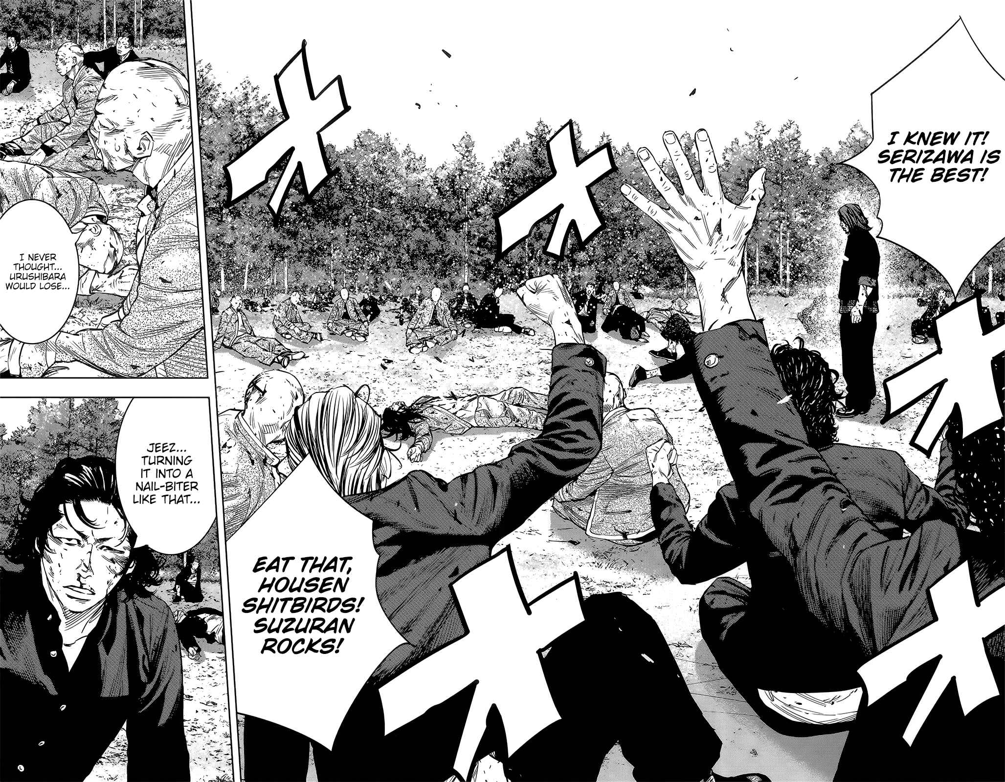 Crows ZERO II - Suzuran x Housen Chapter 47 - Page 13