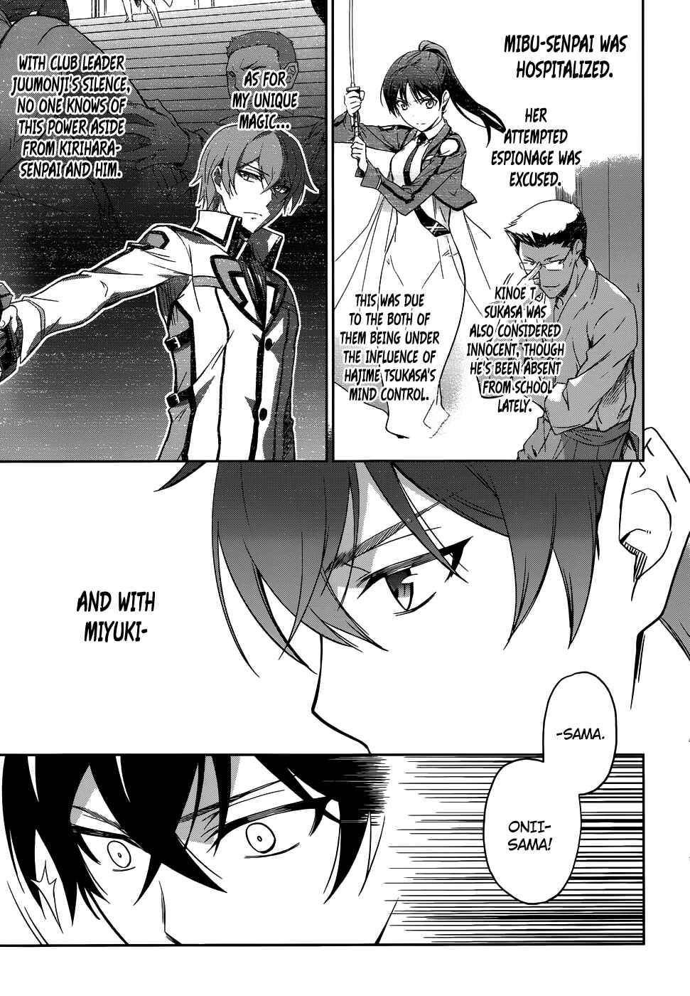 Mahouka Koukou no Rettousei - Nyuugaku-hen Chapter 22 - Page 19