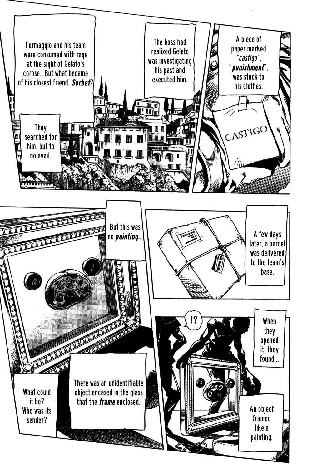 JoJo no Kimyou na Bouken: Part 5 - Ougon no Kaze Chapter 36 - Page 13