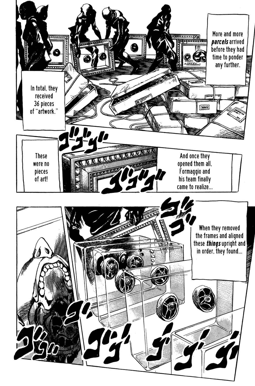 JoJo no Kimyou na Bouken: Part 5 - Ougon no Kaze Chapter 36 - Page 14