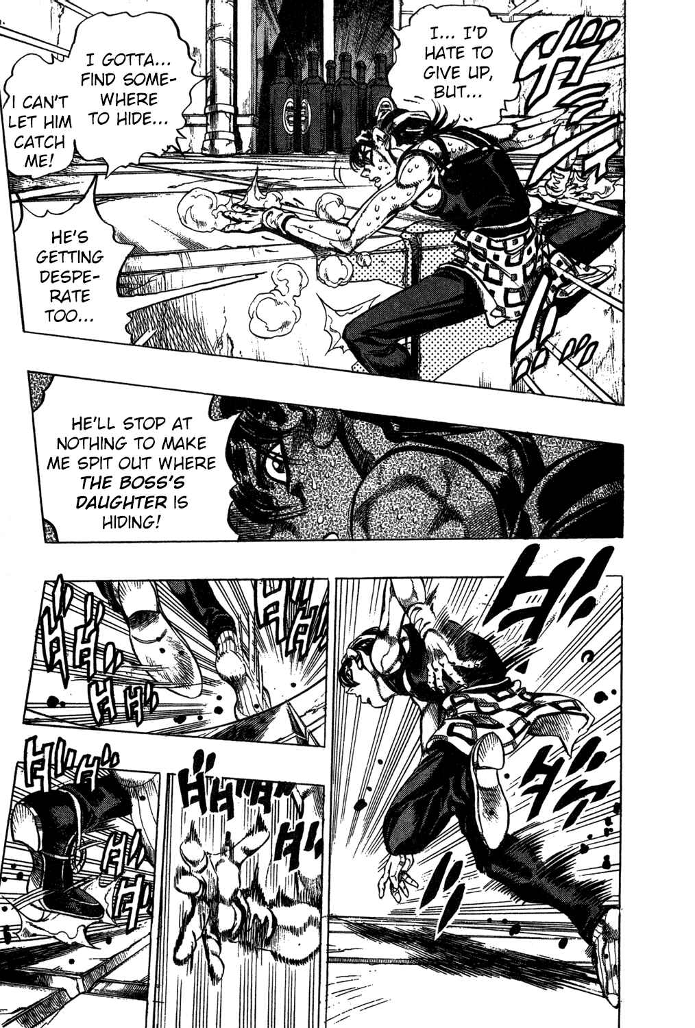 JoJo no Kimyou na Bouken: Part 5 - Ougon no Kaze Chapter 36 - Page 5