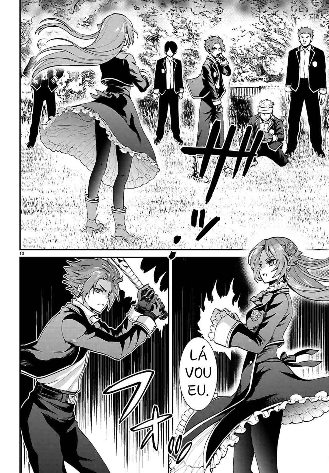 Danshi Koukousei, Otome Game no Akuyaku Reijou ni Tensei Suru. Chapter 4 - Page 10