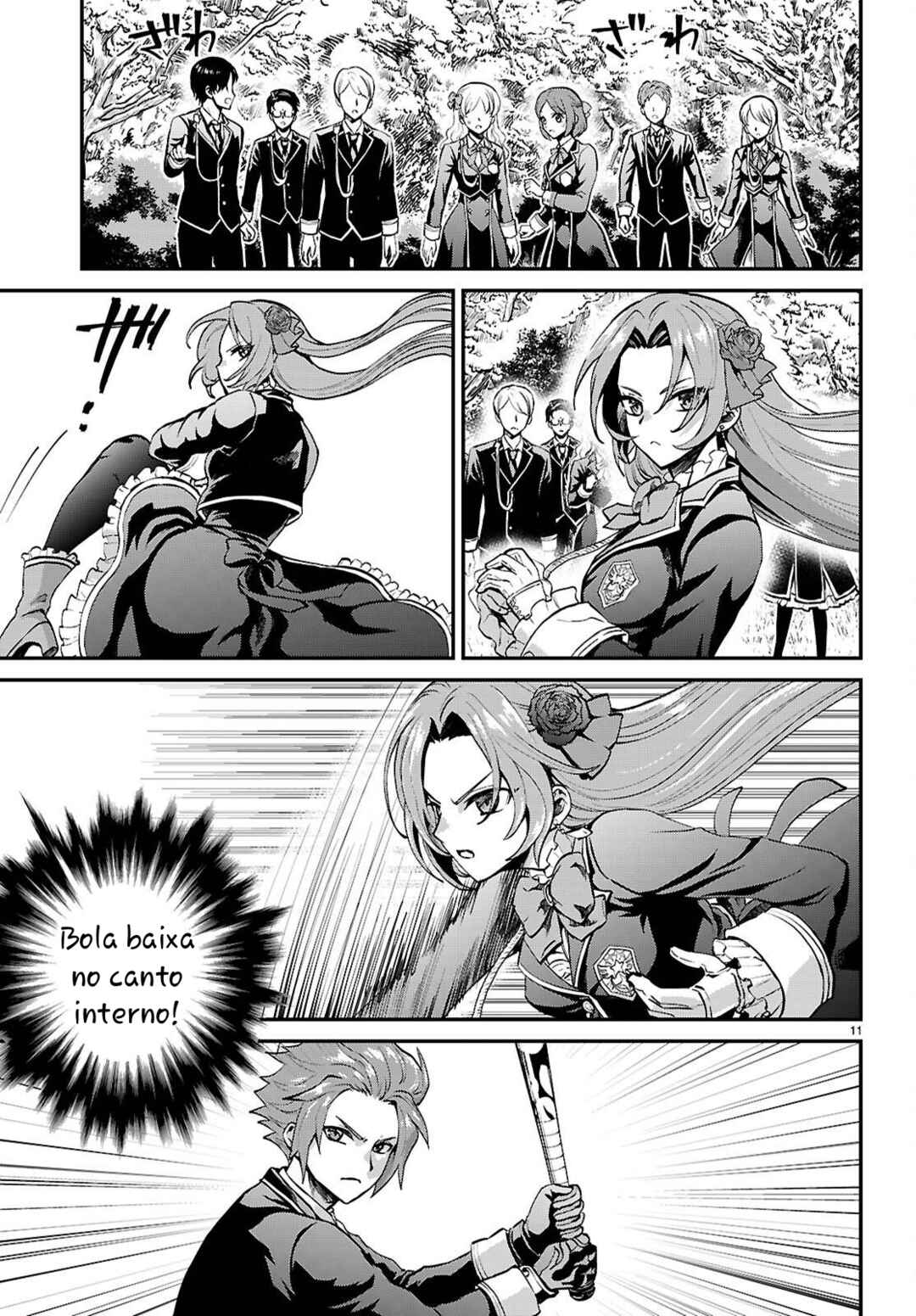 Danshi Koukousei, Otome Game no Akuyaku Reijou ni Tensei Suru. Chapter 4 - Page 11