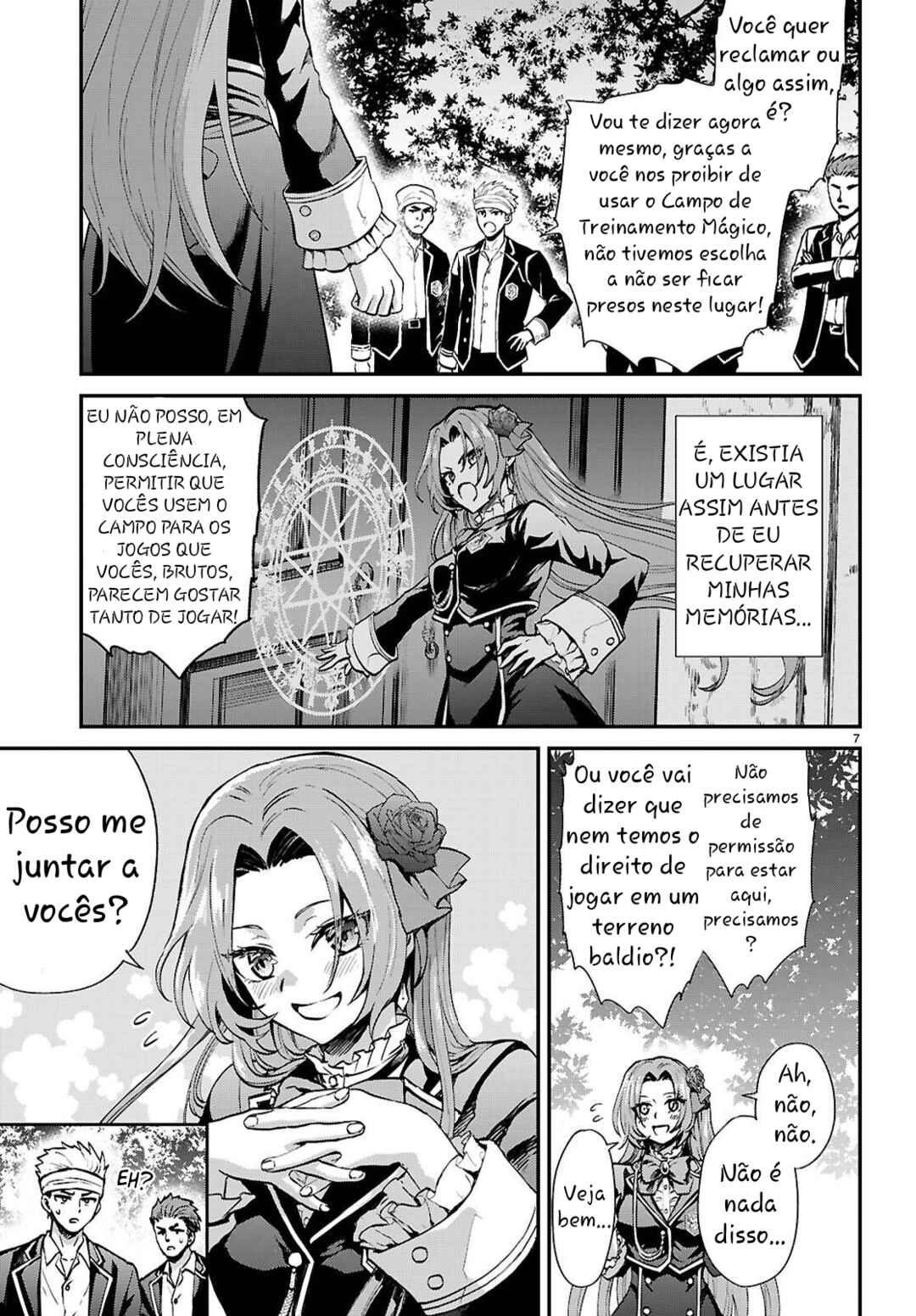 Danshi Koukousei, Otome Game no Akuyaku Reijou ni Tensei Suru. Chapter 4 - Page 7