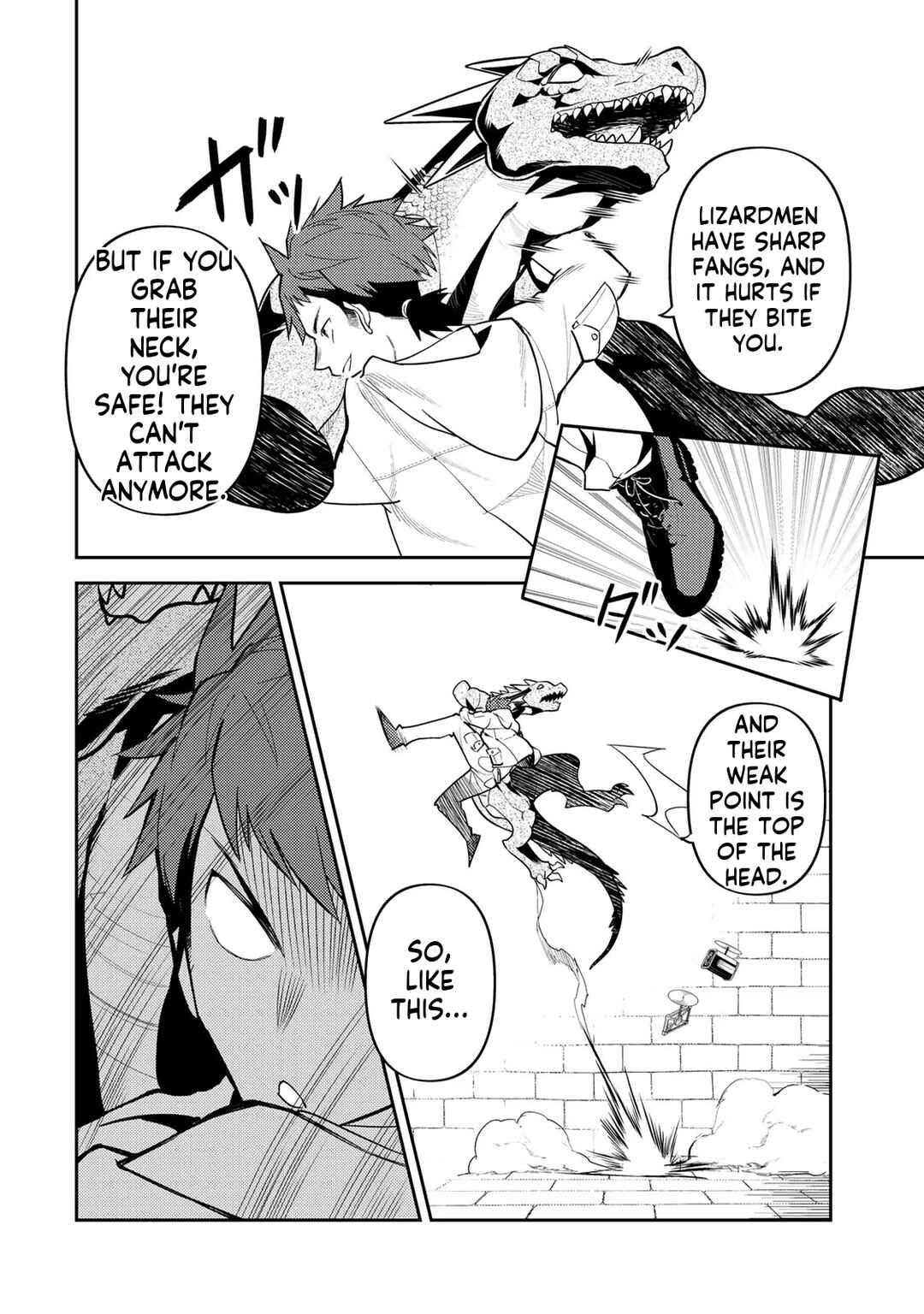 Mukashi Totta Kinezuka de... to Iinagara Musou suru Teishokuya no Ossan, Jitsu wa Densetsu no Dungeon Kouryakusha Chapter 1 - Page 47