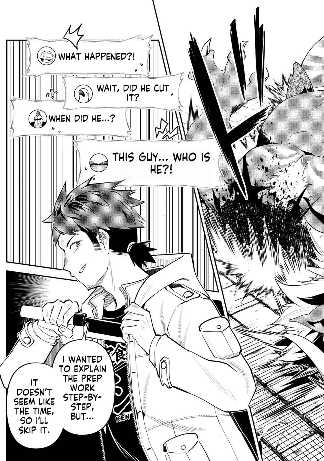 Mukashi Totta Kinezuka de... to Iinagara Musou suru Teishokuya no Ossan, Jitsu wa Densetsu no Dungeon Kouryakusha Chapter 1 - Page 62