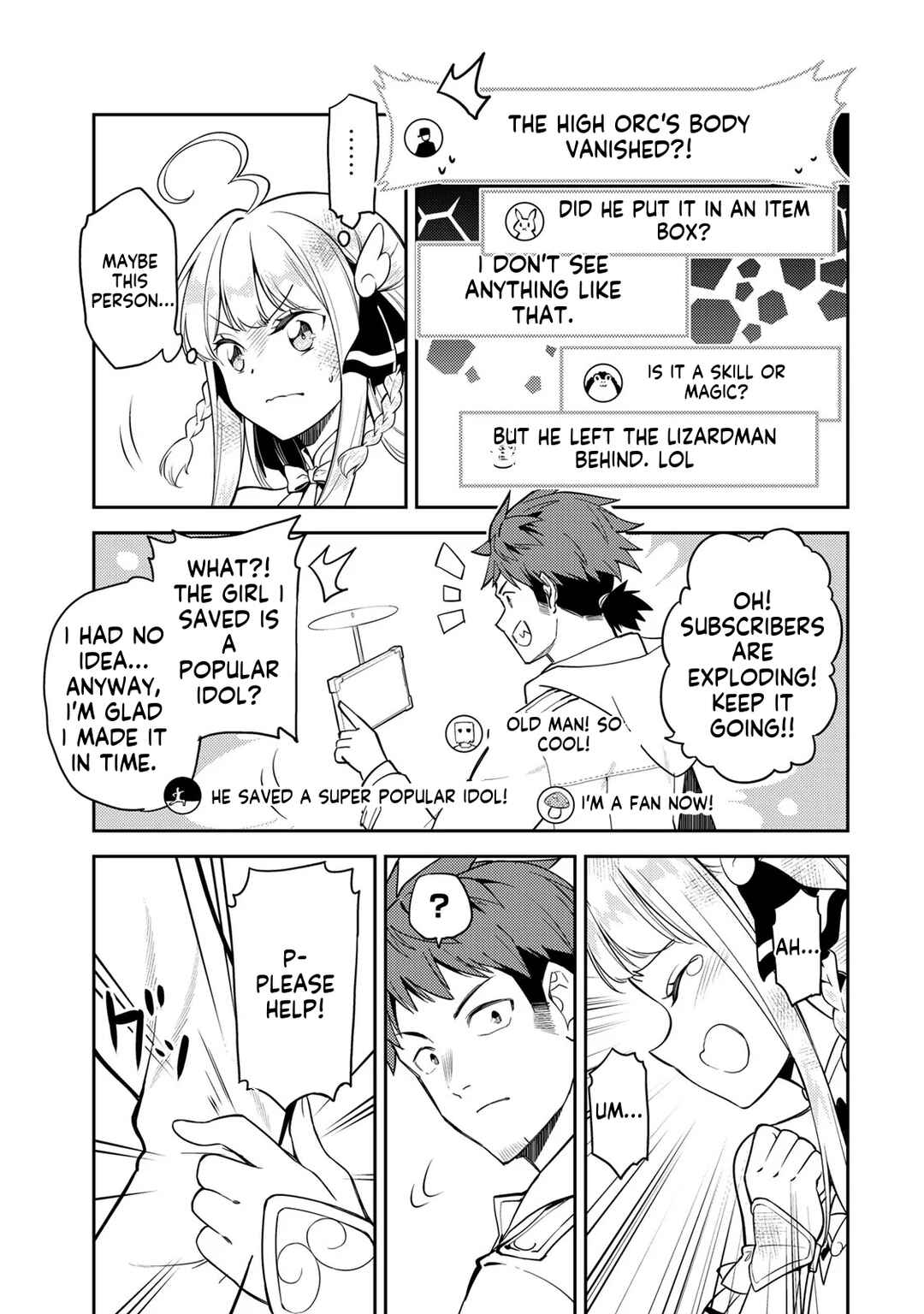 Mukashi Totta Kinezuka de... to Iinagara Musou suru Teishokuya no Ossan, Jitsu wa Densetsu no Dungeon Kouryakusha Chapter 1 - Page 64