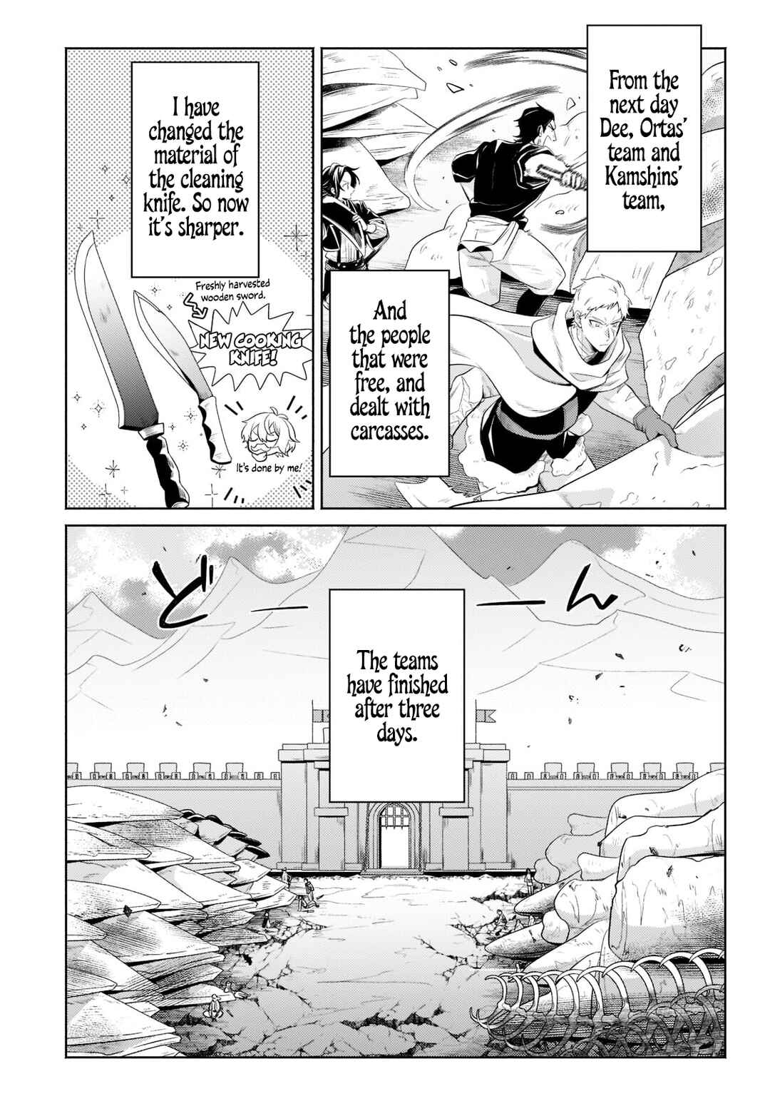 Okiraku Ryoushu no Tanoshii Ryouchi Bouei ~Seisan-kei Majutsu de Na mo na Kimura wo Saikyou no Jousai Toshi ni~ Chapter 12.3 - Page 4