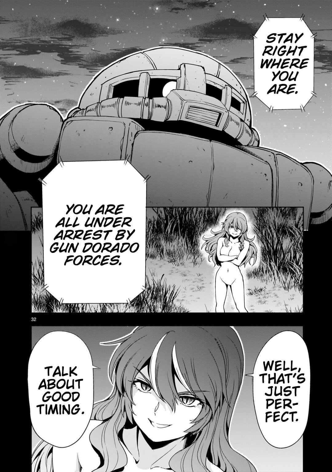 Kidou Zekki Gundam Sequel Chapter 27 - Page 32