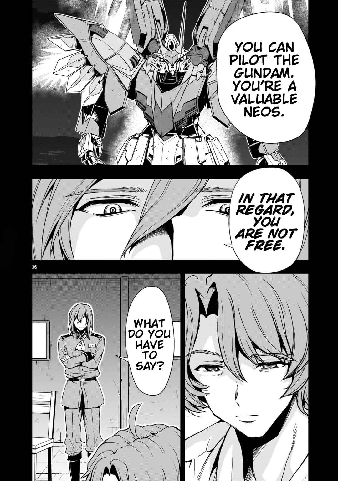 Kidou Zekki Gundam Sequel Chapter 27 - Page 36