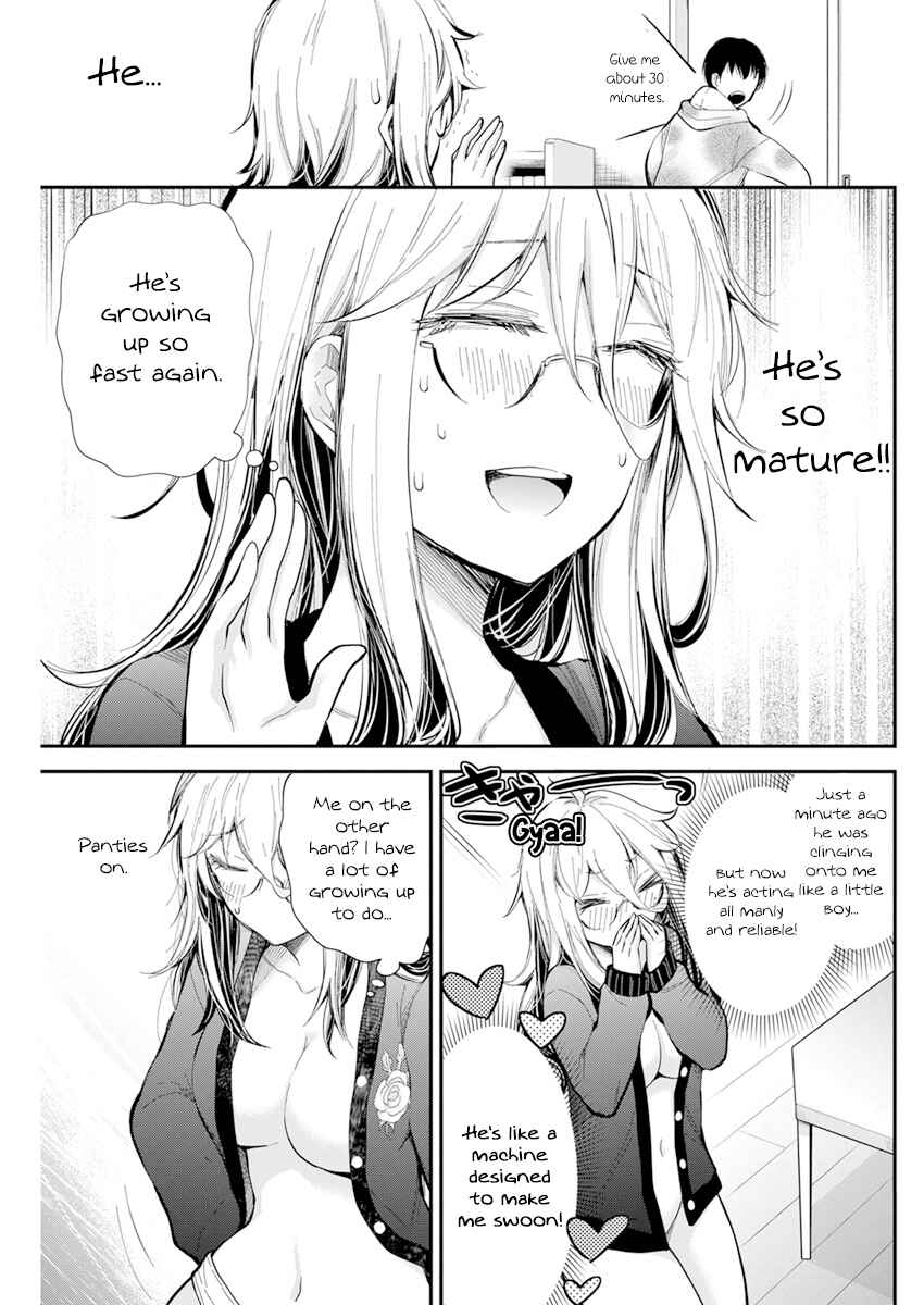 Shingeki no Eroko-san: Hen na Oneesan wa Danshi Kousei to Nakayoku Naritai Chapter 33 - Page 13